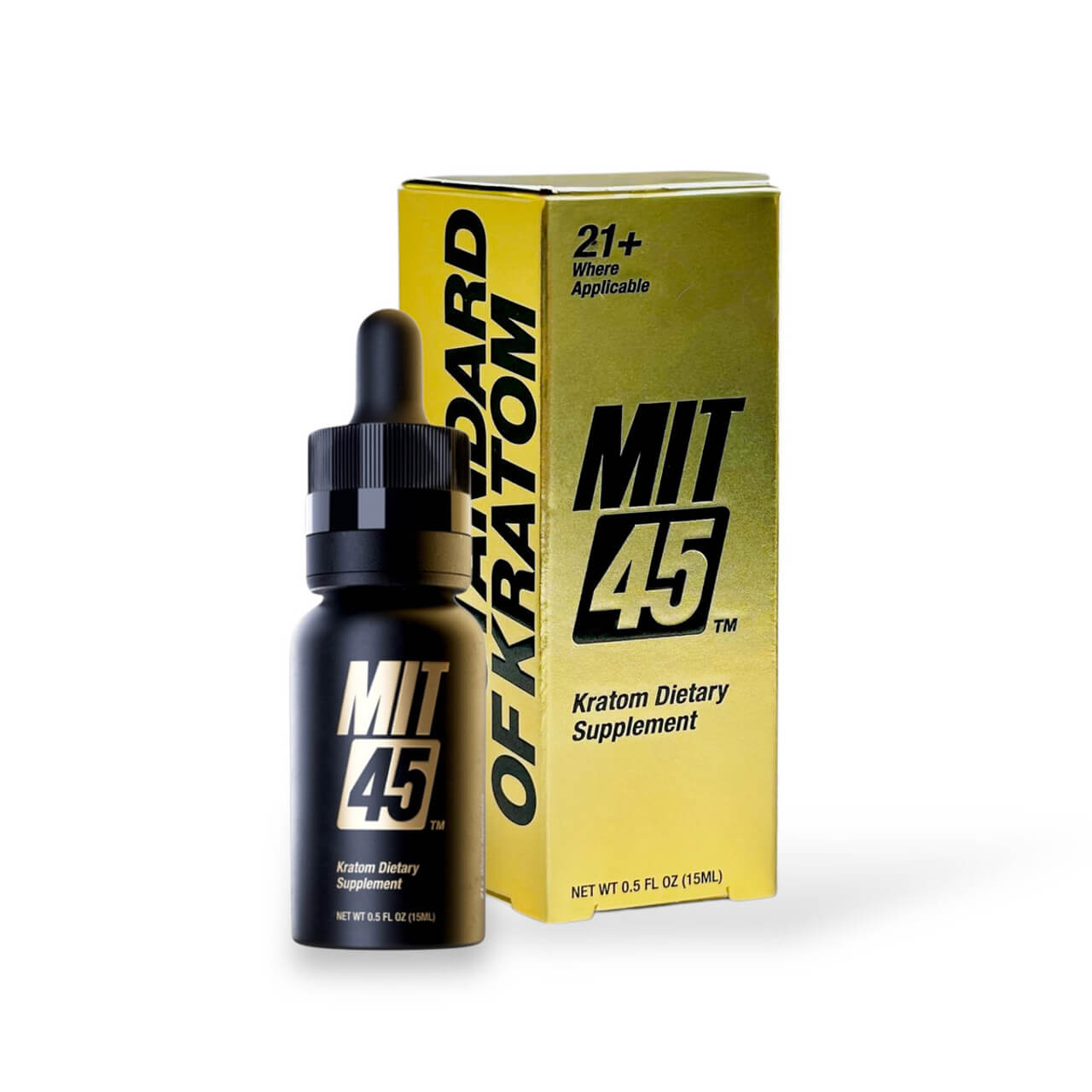 MIT45 Gold Liquid Kratom Extract Shot - 15ml