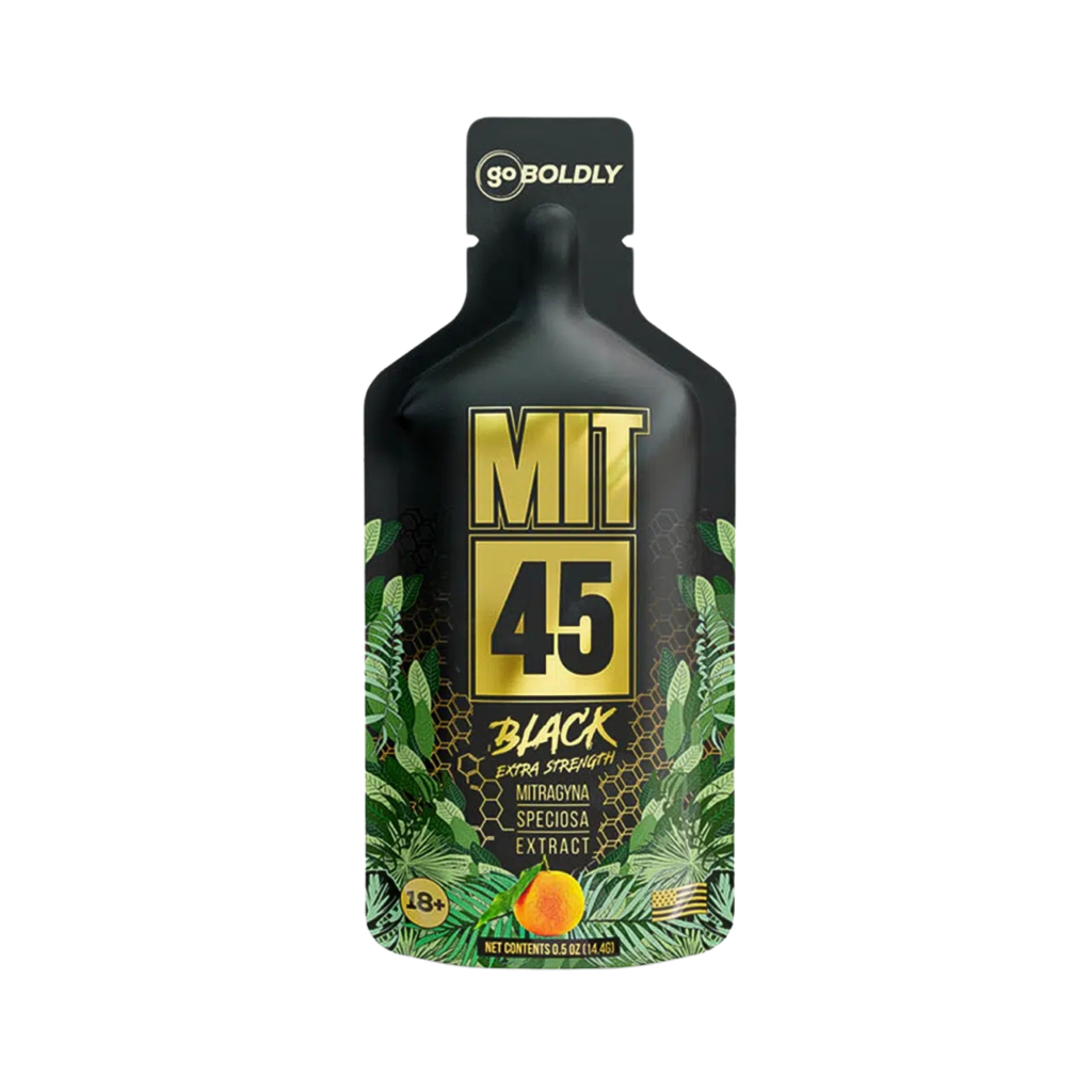 MIT45 MITGo Gel Black Extra Strength Kratom Extract Gel - 1ct
